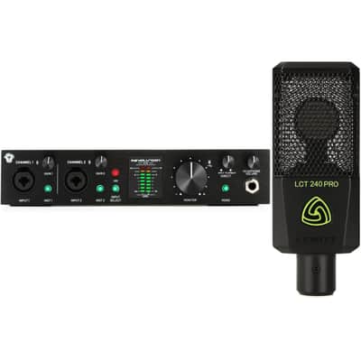 Black Lion Audio Revolution 2x2 USB Audio Interface and Lewitt LCT 240 PRO Condenser Microphone image 1