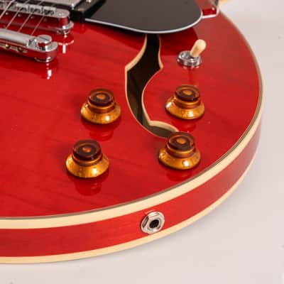 Washburn SH35TR Wing Series Semi Hollow Electric Guitar w/Gigbag, Trans Red image 22