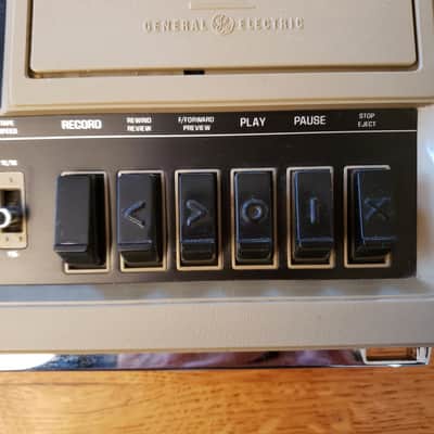 Variable speed cassette recorder GE General Electric 3-5195A image 2