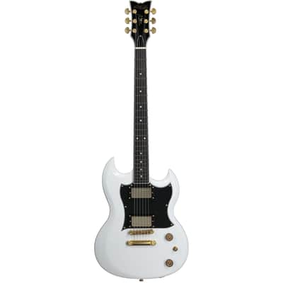 Schecter Zacky Vengeance H6LLYW66D Electric Guitar, Gloss White, Open Box (Very Good) image 4