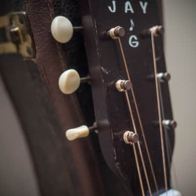 Jackson-Guldan Jay G Acoustic Parlor Guitar 1960's image 18