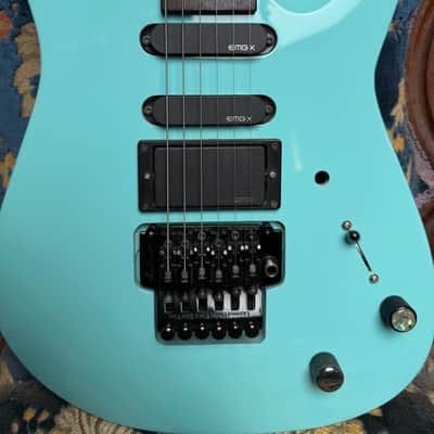 1992 Jackson Professional Fusion SS Electric Guitar in Seafoam Green image 2