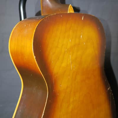 Stella Harmony H912 12 String 1966 Sunburst Kurt Cobain Nirvana Acoustic Guitar + Original Case image 20