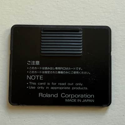 Roland JV & JD Series Waveform Data ROM Card SO-PCM1-01 Piano Selection image 3