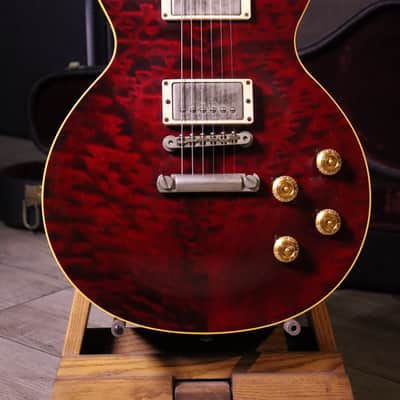 Gibson Custom shop Classic Premium plus in Cranberry Quilt 1998 image 1