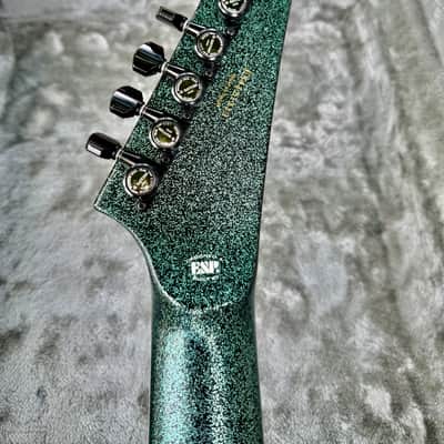 ESP E-II M-II 7B Baritone 7-String Evertune Guitar w/ Case – Granite Sparkle image 8
