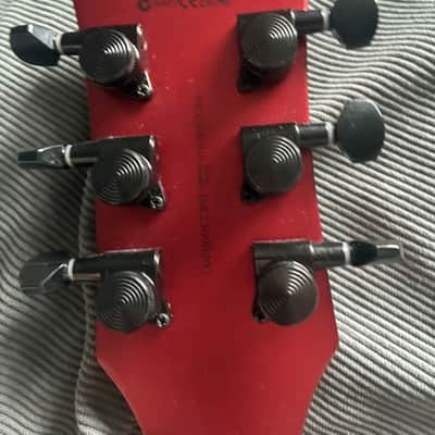 ESP LTD EC-256 2024 - Present Candy Apple Red Satin image 4