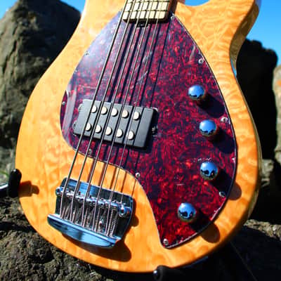 OLP Tony Levin Signature 5-String Bass  Flamed Natural image 21