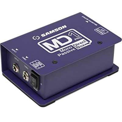Mint SAMSON MD1 Pro Mono Passive Direct Box, Shielded Transformer image 4