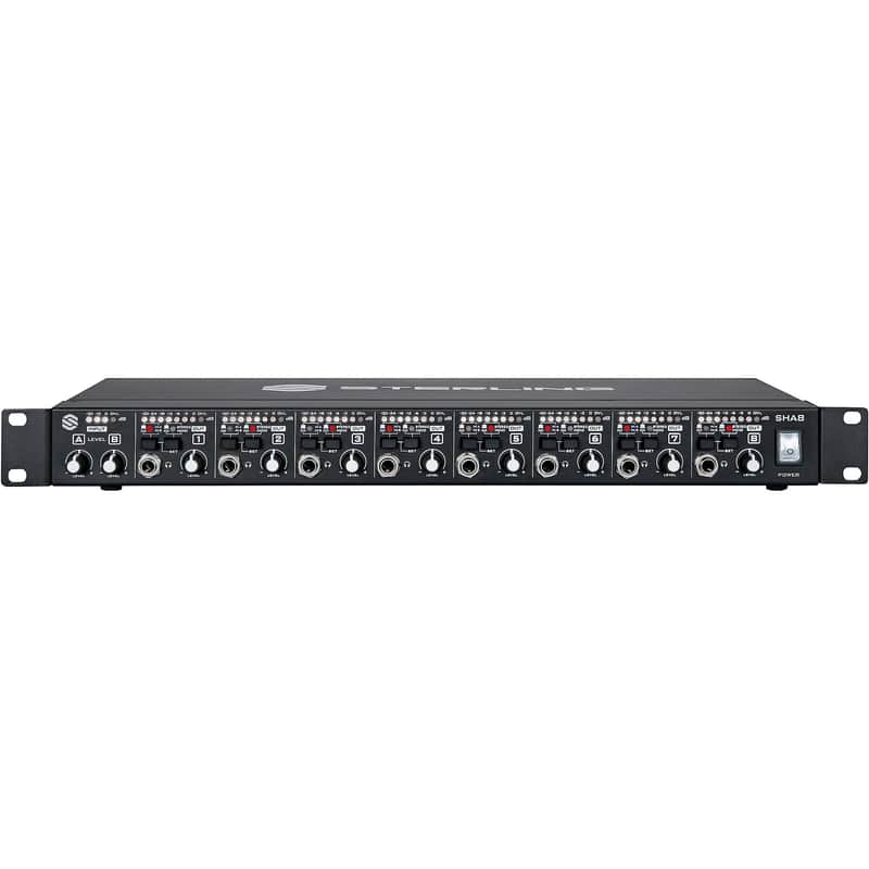 Sterling Audio 8-Channel Rackmount Headphone Amplifier image 1