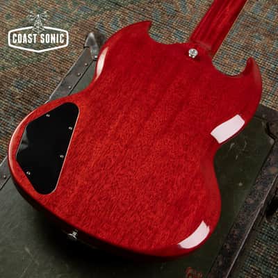 2023 Gibson SG Standard ‘61 Maestro Vibrola Heritage Cherry, original hardcase image 10
