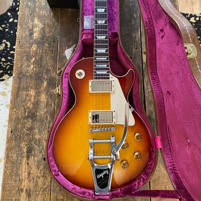 Gibson Les Paul Custom Shop Historic 1958 Reissue with Bigsby (R8) Iced Tea Burst 2012 LPR8 image 22