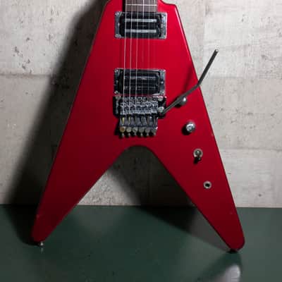 Fernandes BSV Flying V The Function 80's Metallic Red image 2