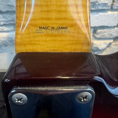 Fender Foto Flame Precision Bass MIJ 1995 - Sunburst image 13