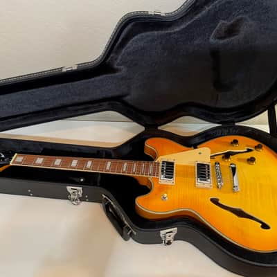 Harley Benton HB-35 Plus Vintage Series 2020s - Lemon Drop image 1