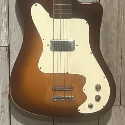 1960's Kay K100 Vanguard Single Pickup, Sunburst , Killer Retro Vintage Old Kay ! image 4