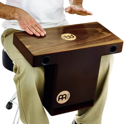Meinl Percussion TOPCAJ2WN Turbo Walnut Slap-Top Cajon image 2