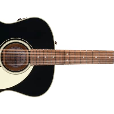 FENDER - California Deluxe Villager E Walnut Fingerboard Black - 0974711506 image 1