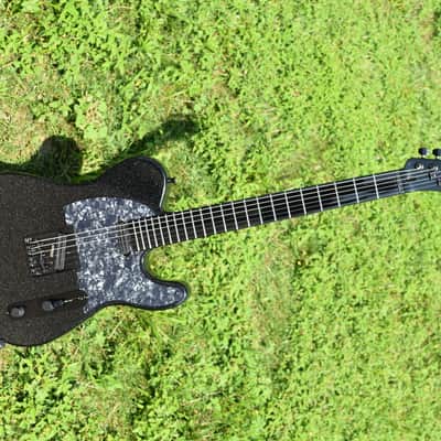 Custom Pre-order! Telecaster HH Metallic Black Sparkle Flake 4-Way Coil Split image 5