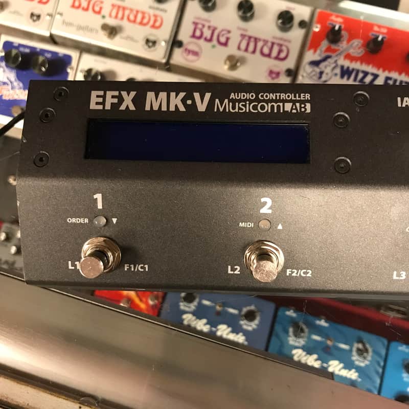 MusicomLab EFX MK-V Audio Controller and Midi Pedal image 1