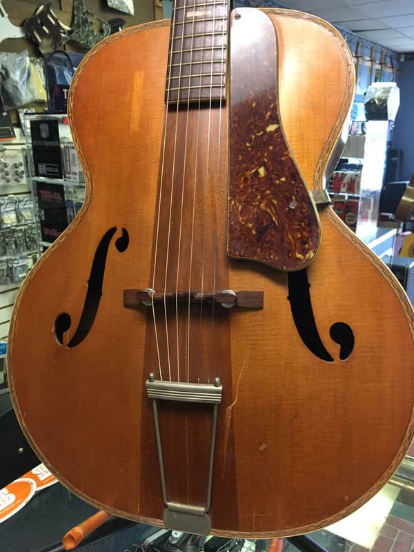 1950s Harmony H1415 Patrician Archtop Acoustic Guitar image 1