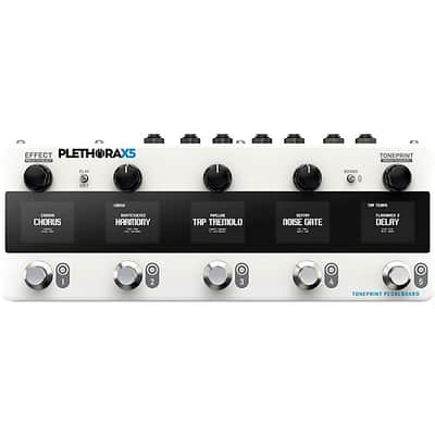 TC Electronic Plethora X5 Multi-Effects Pedal NEW - White image 1