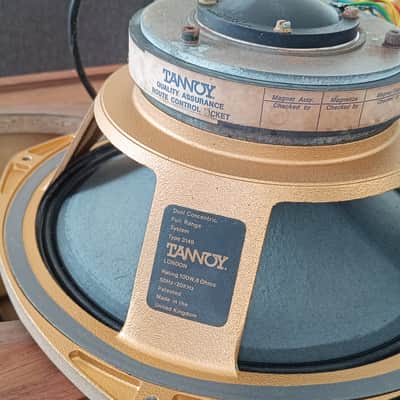 Tannoy Little Red Monitors 1980's - Walnut venneer image 2