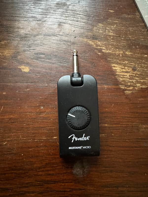 Fender Mustang Micro Guitar Headphone Amp 2021 - Present - Black image 1