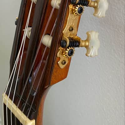 Aria 1974 AC30 Concert Classical Acoustic Guitar with Hard Case image 20