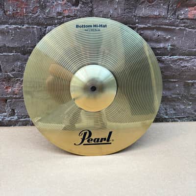 Pearl 14" Hi-Hat Pair (Top & Bottom) & Crash Cymbal 3-Pack – Brand New / Mint Condition Student Pack image 1