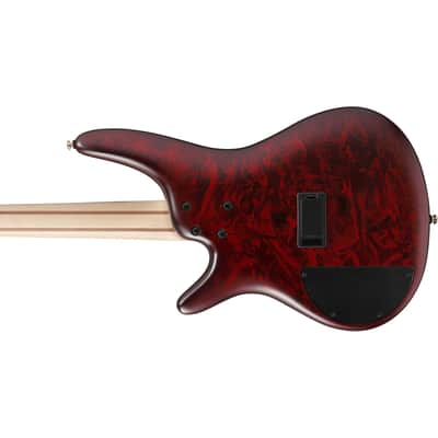 Ibanez SR300EDXWZMSR Standard 4-String Bass - Wine Red Frozen Matte image 7