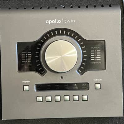 Universal Audio Apollo Twin QUAD MKII Thunderbolt Audio Interface 2010s - Dark Grey image 1