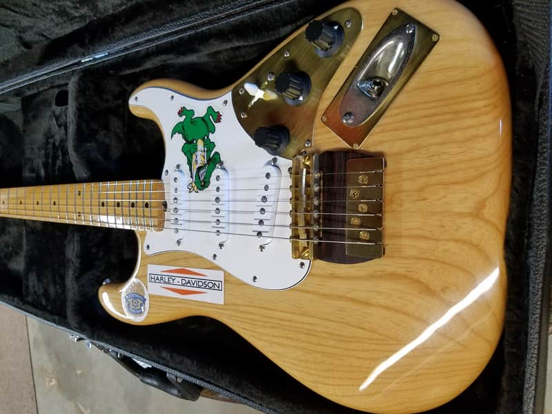 Jerry Garcia Gator (AWESOME!) Strat/ Natural Rusch Guitars image 1