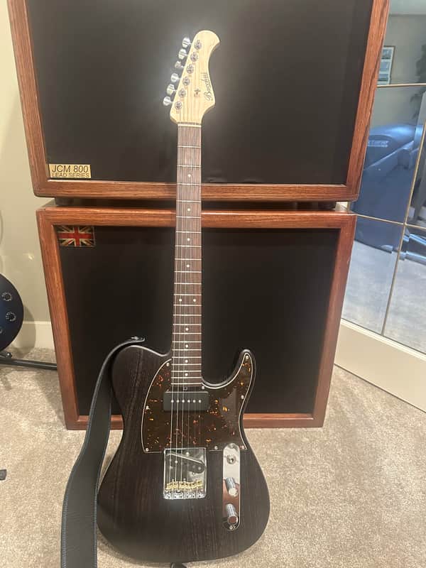 Bacchus Telecaster Ash Handmade series 2022 - Black image 1