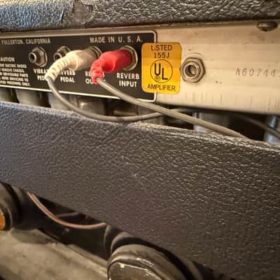 Fender Twin Reverb 2-Channel 100-Watt 2x12" Guitar Combo (likely 1973) - Silverface image 6