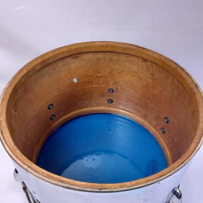 Slingerland 9x13" 3-Ply Chrome Over Wood Concert Tom Drum Sound King 70s USA COW image 7