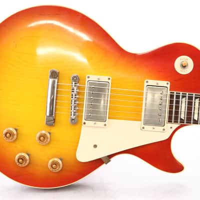 2013 Gibson Custom Historic 1958 Les Paul Standard R8 Cherry Sunburst #50011 image 2