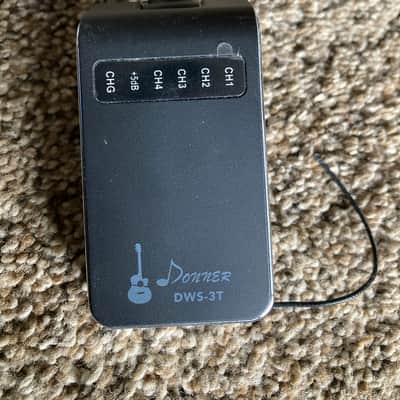 Donner DWS-3T & DWS-3R Wireless Transmitter & Receiver 2021 Black image 4
