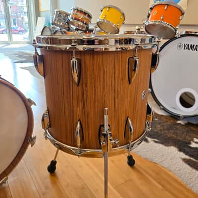 Drum Kits - Sonor Vintage Series 14x20 8x12 14x14 (Teak Semi Gloss) image 10