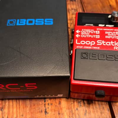 Boss RC-5 Loop Station 2020 - Present - Red image 3