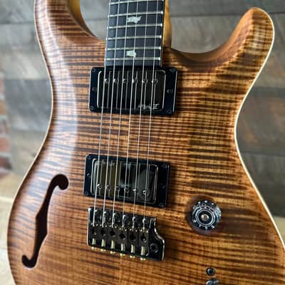 PRS Wood Library Custom 24 Fatback Semi-Hollow! - Copperhead 425090 image 5