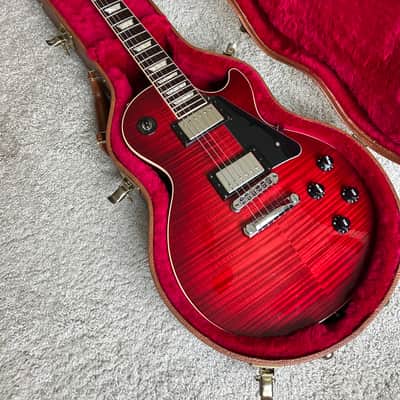Gibson Les Paul Standard AAA Flame Maple Top 2018 - Blood Orange Burst image 14