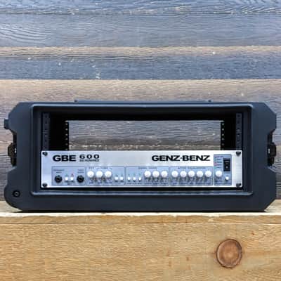Genz Benz GBE-600 FET / 12AX7 Tube Preamps 625-Watt Bass Amplifier w/Gator Case image 1