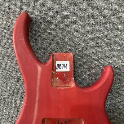 Red 4 String Bass Guitar Body DIY Project image 2