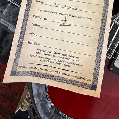 Eastman T59/v Antique Classic Finish 2023 image 3