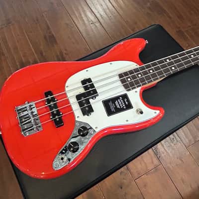 Fender Player II Mustang Bass PJ 2024 - RW Coral Red /8lbs. 1.5oz. #MX24050774 image 3