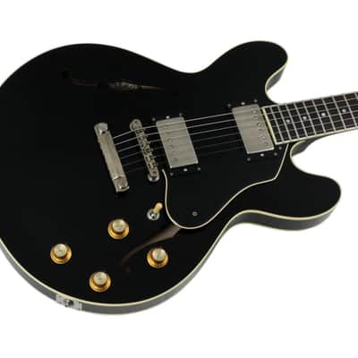 CollingsI-35 LC Vintage Jet Black with ThroBak Pickups image 1
