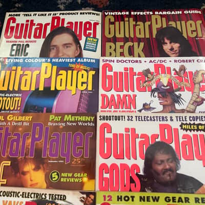 18 Guitar Player Magazine 1990's image 2