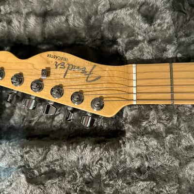 Fender Limited Edition American Elite Thinline Telecaster Quilted Maple Top 2018 - Aged Cherry Burst image 6