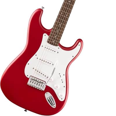 Squier Debut Series Stratocaster Electric Guitar, Beginner Guitar, with 2-Year Warranty, Includes Free Lessons, Dakota Red with Matte Finish image 1